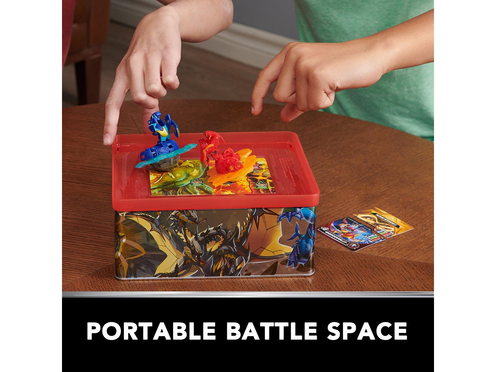 Bakugan Baku-tin with Special Attack Mantid Bakugan Baku-tin with Special Attack Mantid